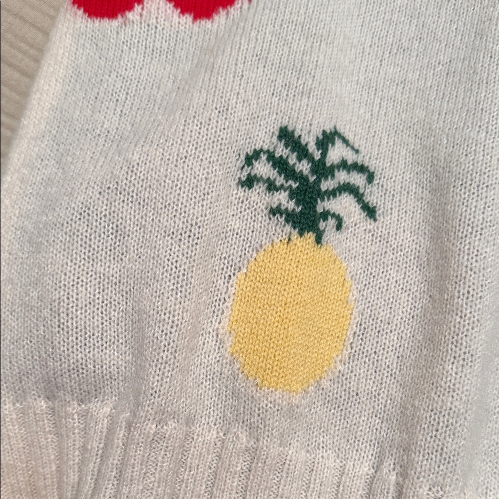 Rails Medium Fruit Patterned Sweater - image 2